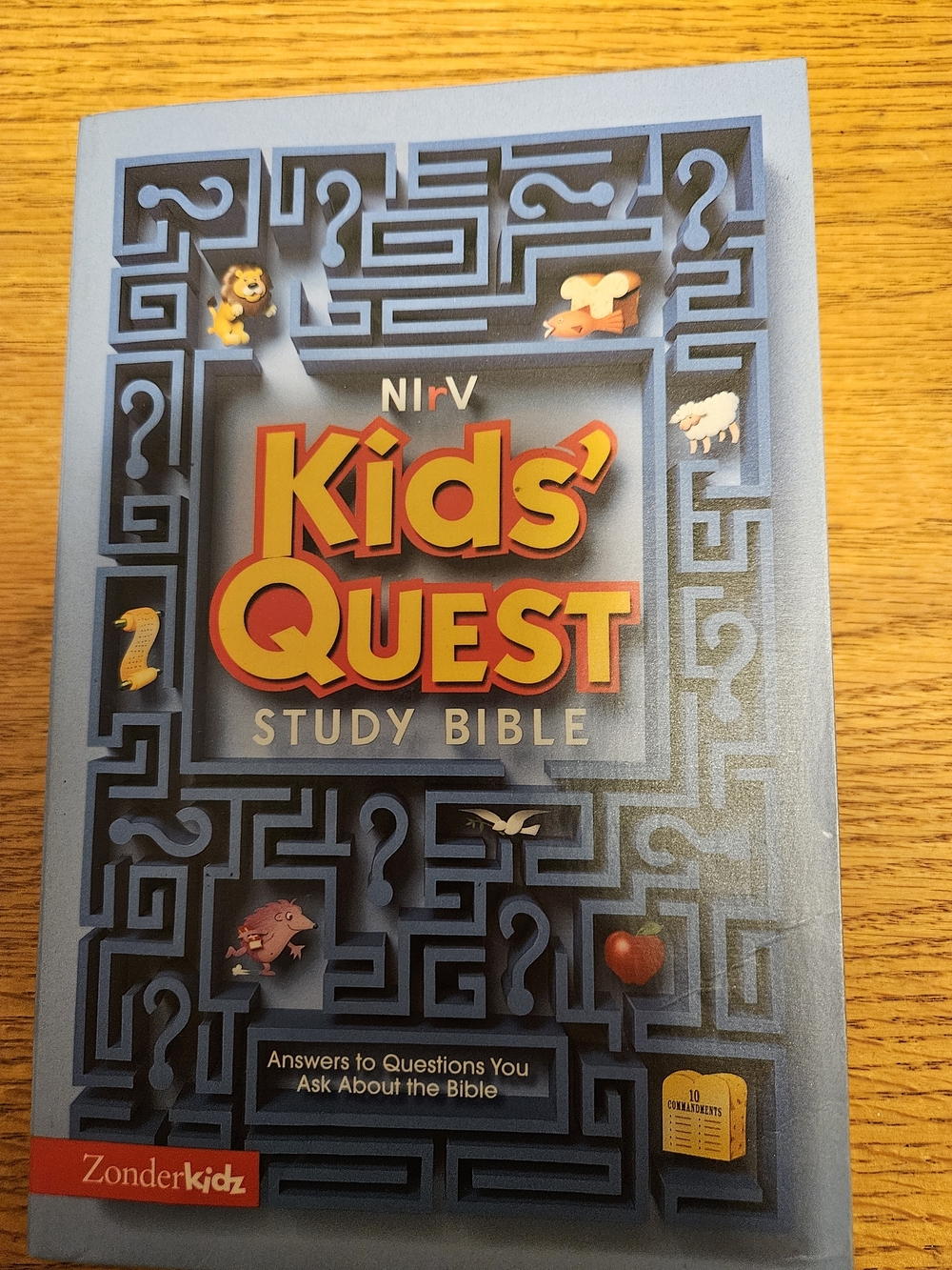 🛍 2/$6 🛍 Kids' Quest Study Bible - NIrV